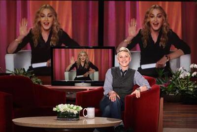 Madonna auf Ellen