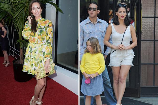 Louise Roe und Olivia Munn in ShoeDazzle