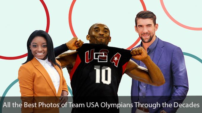 Simone Biles, Kobe Bryant, Michael Phelps
