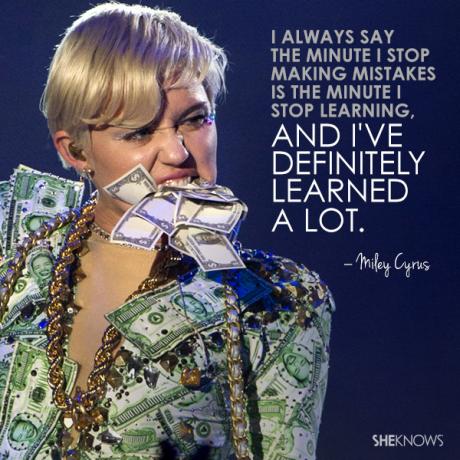 Miley Cyrus Zitat