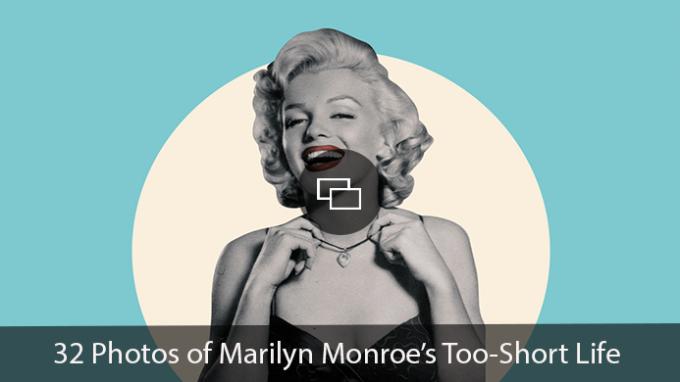 Marilyn Monroe: 32 Fotos aus Marilyn Monroes zu kurzem Leben