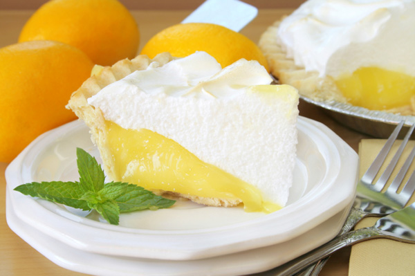 Limonen Meringue Kuchen