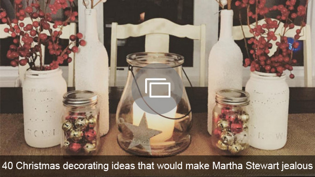 40 nápadů na vánoční výzdobu, kvůli kterým by Martha Stewart žárlila