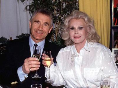 Zsa Zsa Gabor e marido