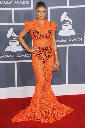 Værst klædt på ved Grammy Awards 2012 - Fergie