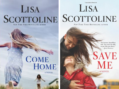 Lisa Scottoline -- Okładki książek Save me & Come Home