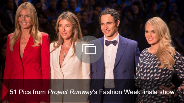 Project Runway Fashion Week diavetítés