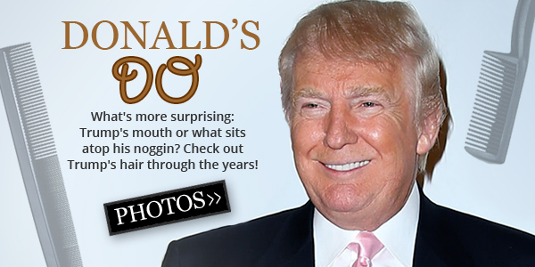 Donald Trump-Banner