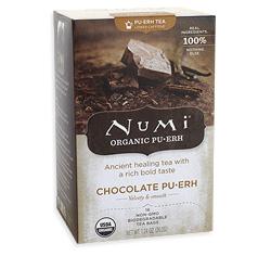 Čokoládový čaj Numi Organic Puerh