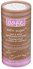 Satin Sugar Hair & Body Refreshing Powder van Cake