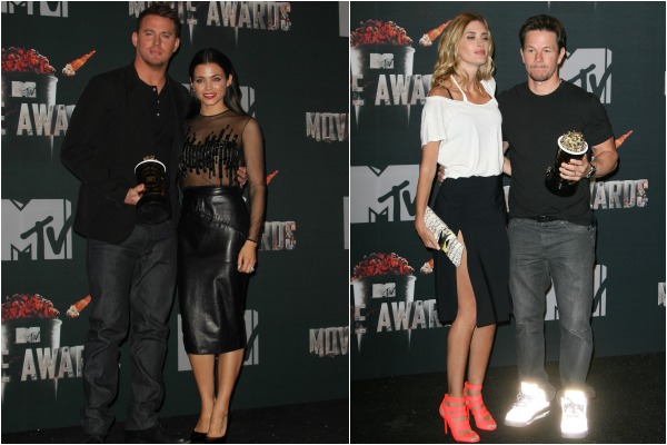 Mark Wahlberg en Channing Tatum bij de MTV Movie Awards