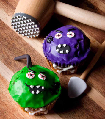 Zombie cupcakes