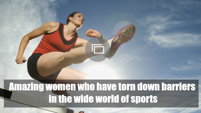 المرأة المذهلة في الرياضة