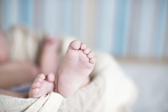 pieds de bébé