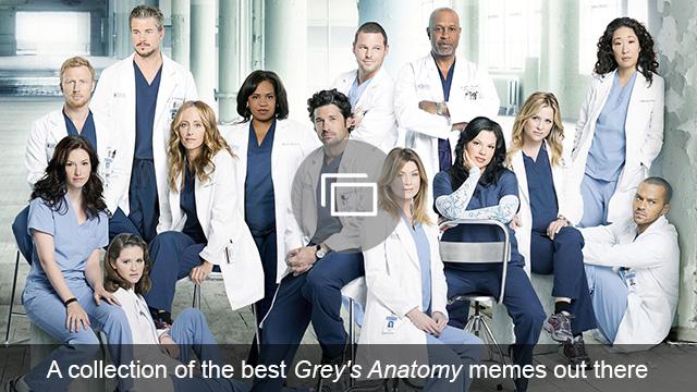 Pokaz slajdów z memami Grey's Anatomy