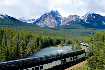 Отпуск на поезде в Канаде
