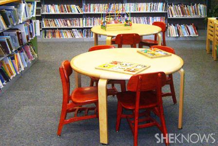 Kinderruimte in de bibliotheek