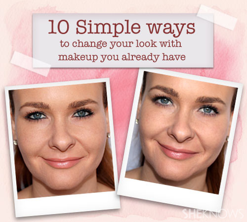 10 einfache Möglichkeiten, Ihren Look mit Make-up zu ändern, das Sie bereits haben