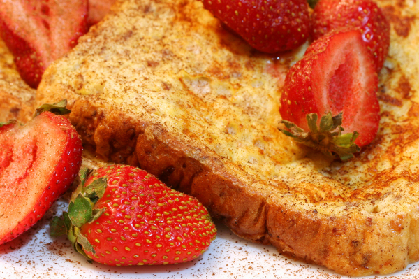 Toast Perancis Strawberry