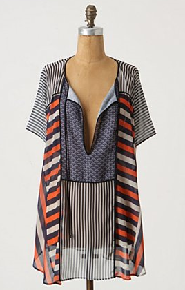 ลำดับ caftan จาก Anthropologie