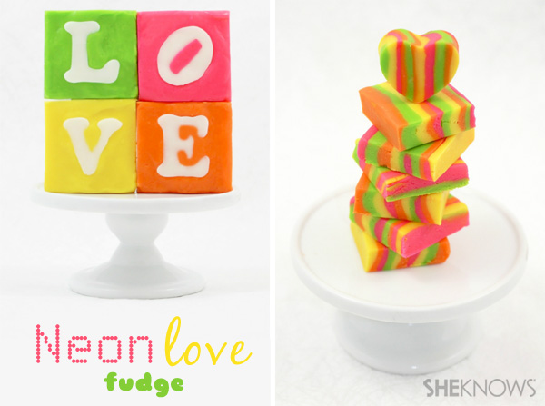 Neon LOVE Fudge | SheKnows.com