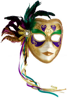 Mardi gras maske