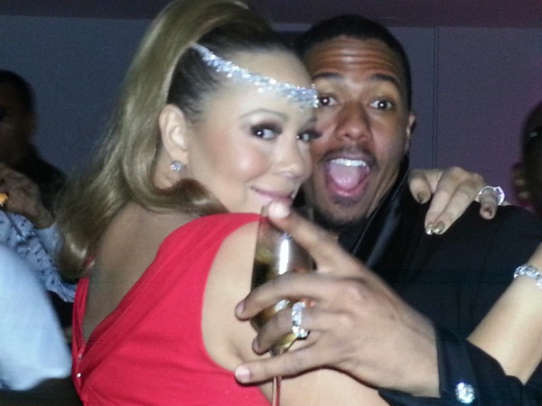 Mariah Carey และ Nick Cannon - Twitter