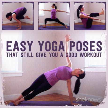 Yoga-Posen, wenn du zu müde zum Training bist