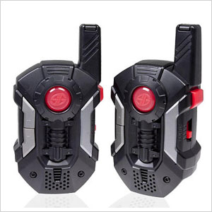 Set di due walkie talkie rossi e neri di Spy Gear | Sheknows.ca