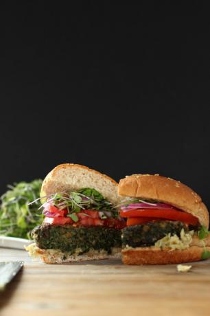 burger kale