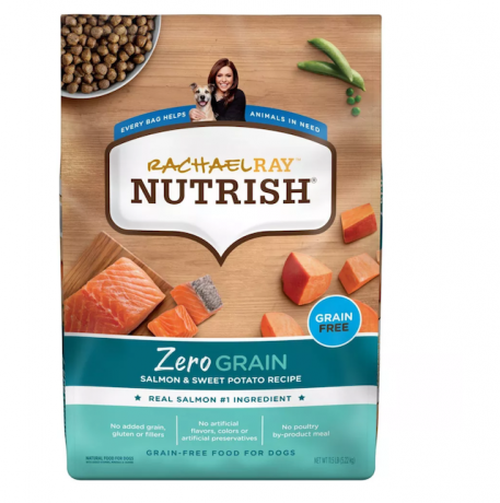 Rachael Ray Nutrish Sucha karma dla psów bez zbóż z łososiem i słodkimi ziemniakami