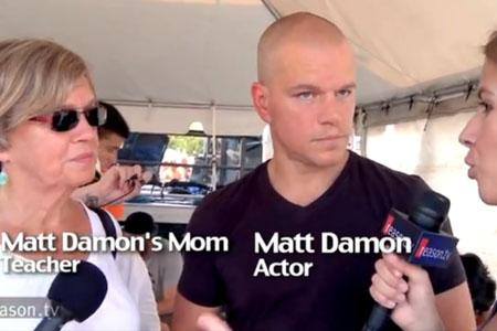 Mattas Damonas moko mokytoją