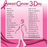Krūts vēža 3 dienu pastaigu grafiks-SheKnows
