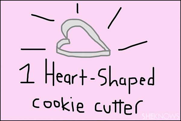 Pemotong kue berbentuk hati - SheKnows.com