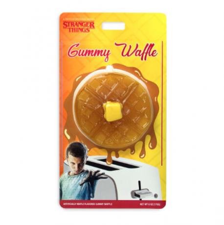 foto de coisas estranhas waffle de goma