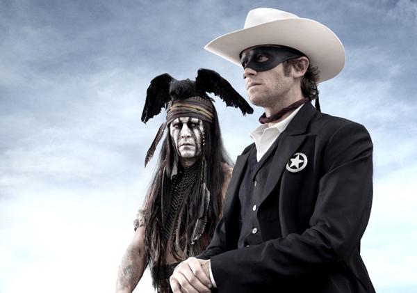 Johnny Depp und Armie Hammer in The Lone Ranger