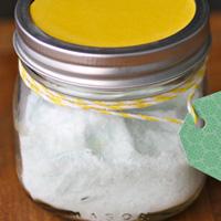 DIY eukalyptové a vanilkové koupelové soli