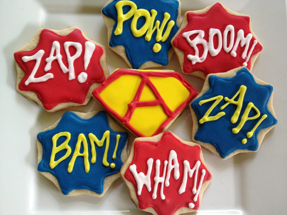 Superman cookies