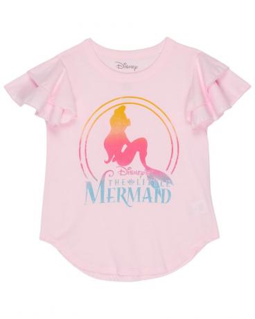 Chaser Kids Little Mermaid - Ariel Flutter Sleeve Shirttail Tee (Little KidsBig Kids)
