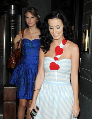 Taylor Swift med Katy Perry