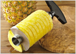 Einfacher Ananasschneider