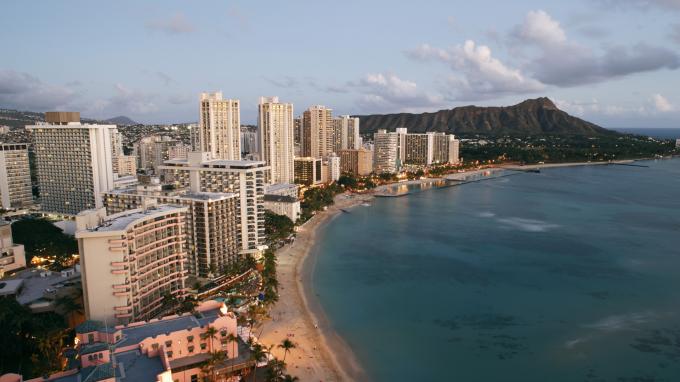 Panorama Honolulu, Havaj