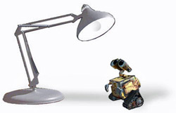 Luxo Jr и Wall-E