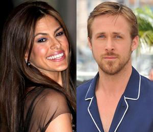 Eva Mendes og Ryan Gosling