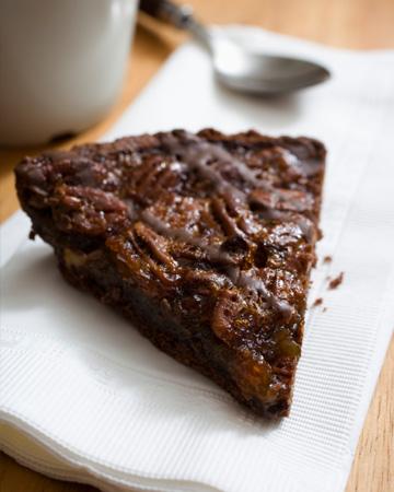 Torta al cioccolato con noci pecan senza glutine