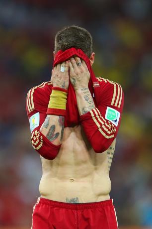 Sergio Ramos, Spanien, WM 2014