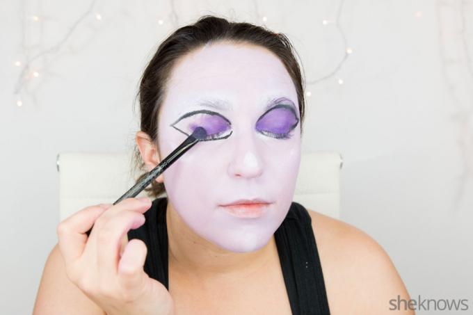 Samouczek Halloweenowy makijaż upiorny glam: Krok 9