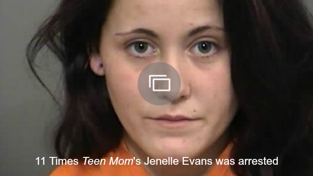 Teen Mom Janelle Evans arrestert lysbildefremvisning