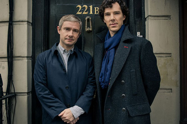 Benedict Cumberbatch und Martin Freeman in Sherlock Staffel 3 | Sheknows.ca