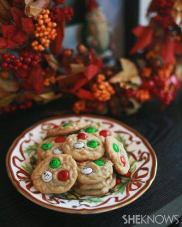 M&M Holiday Cookie